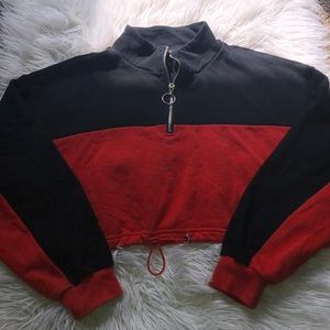 Forever 21 cropped hoodie